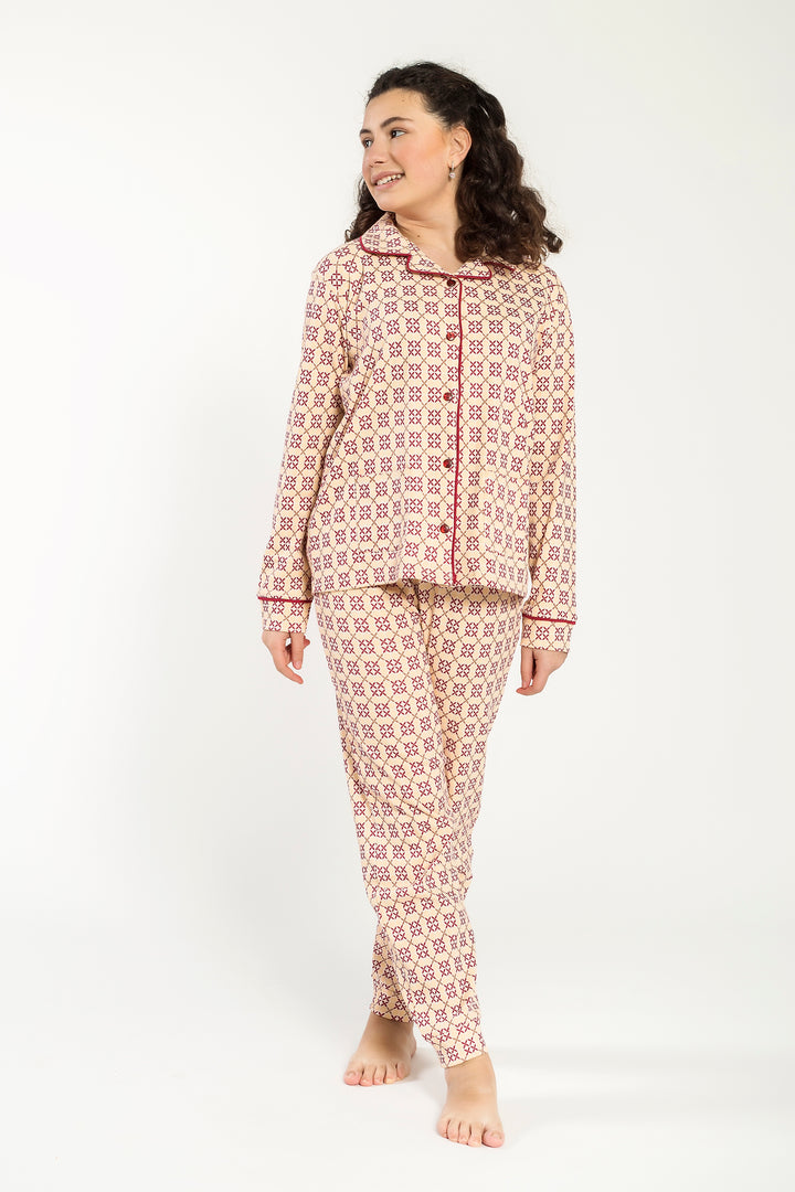 Pigiama Bimba Interlock Aperto Lola