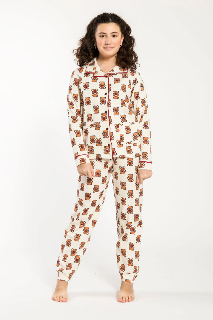 Pigiama Bimba Interlock Aperto Paloma