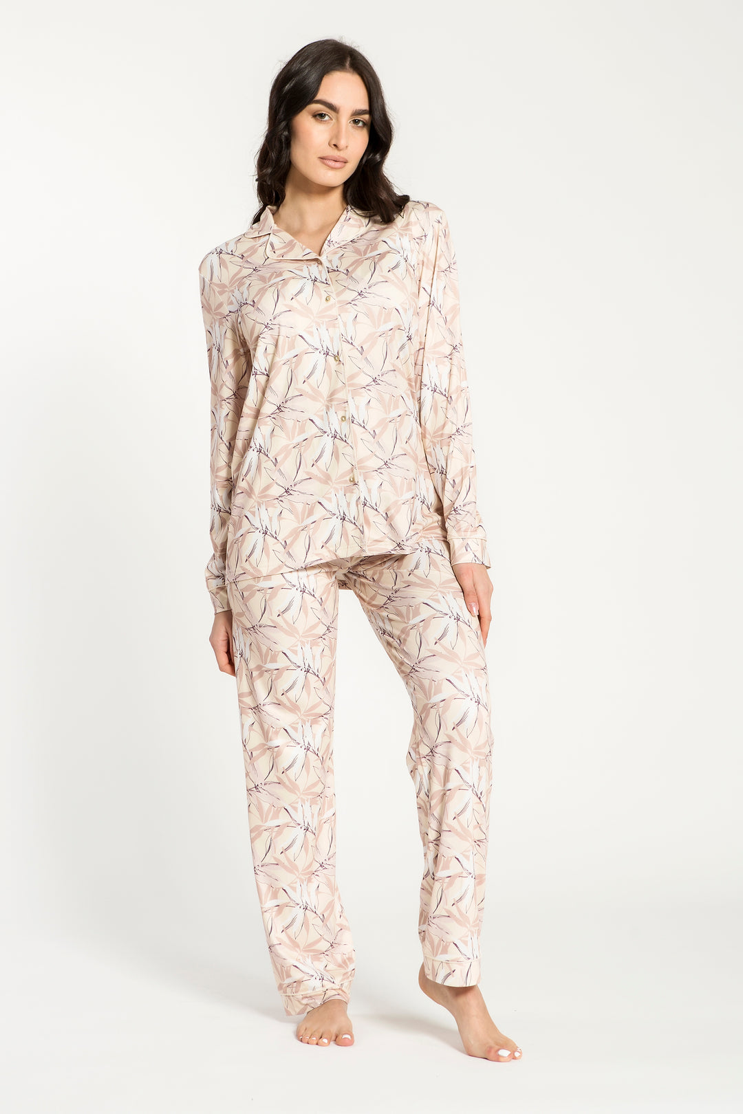 Pigiama Donna Milk Silk Aperto  Las Palmas