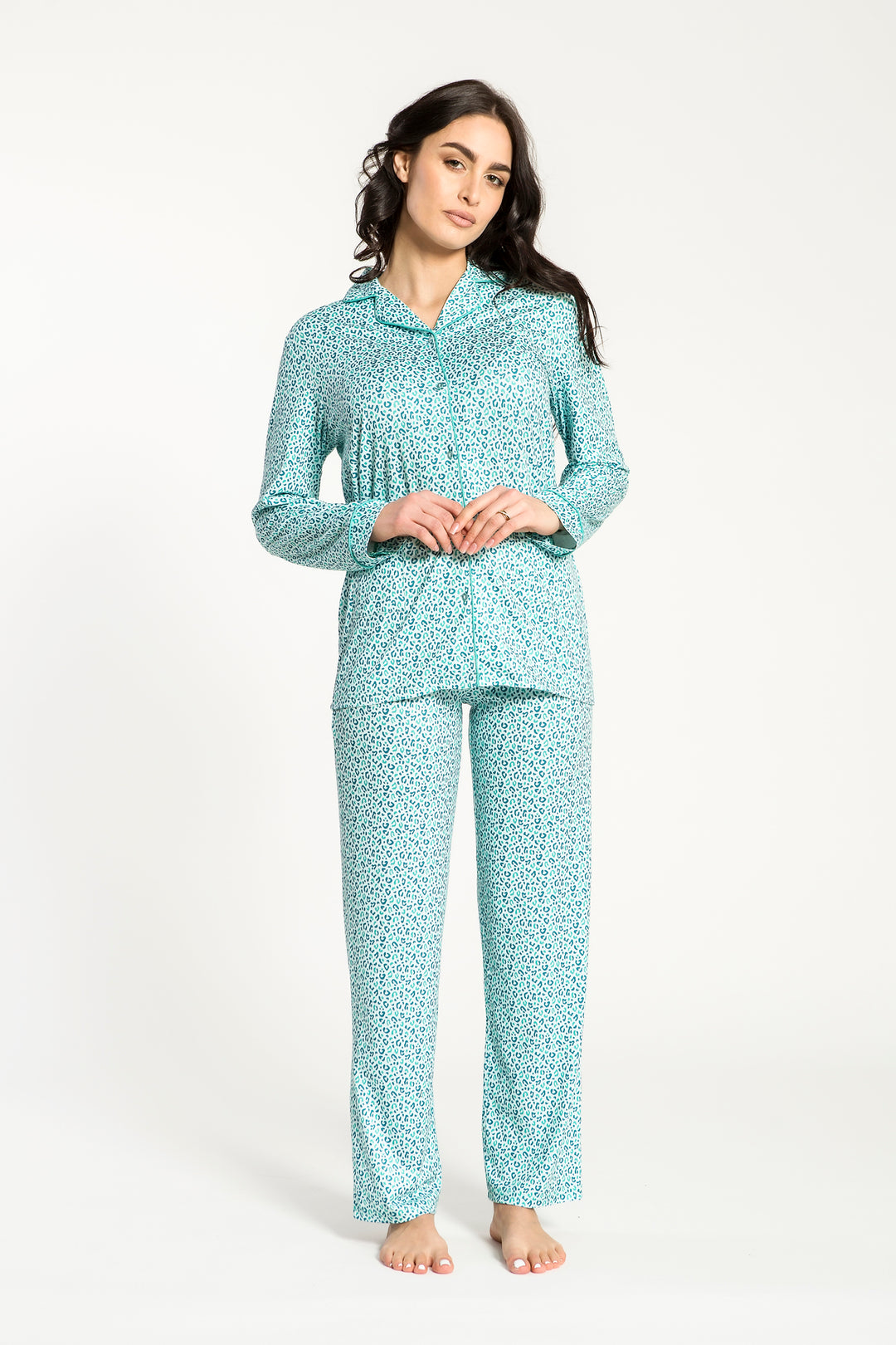 Pigiama Donna Milk Silk Aperto Margay