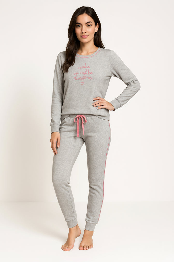 Pigiama Donna Interlock Girocollo Paula