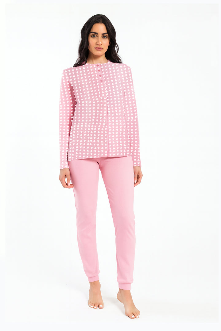 Pigiama Donna Interlock Aperto Helena