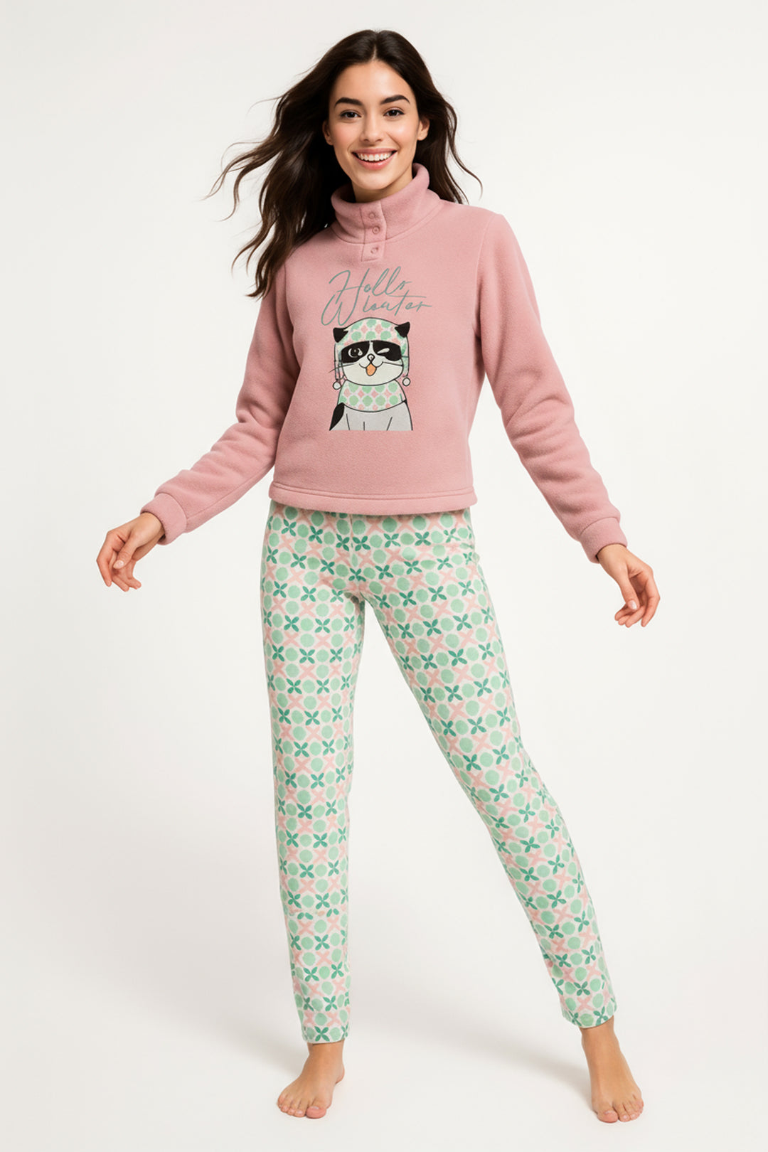 Pigiama Donna Flannel Lola