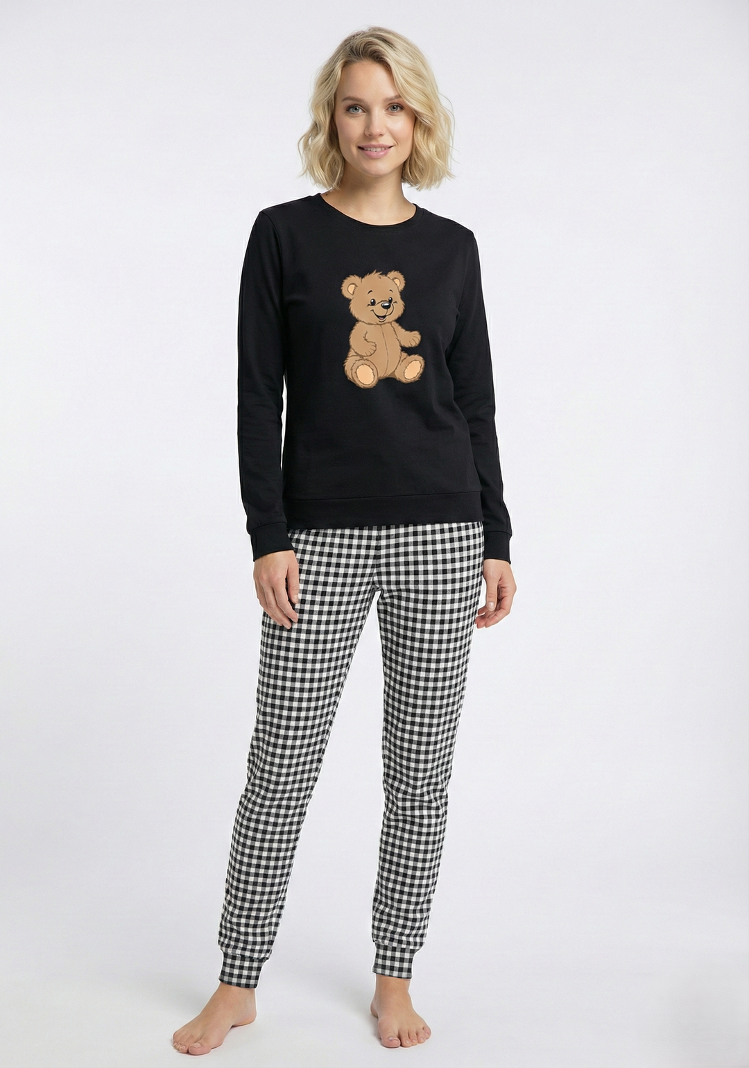 Pigiama donna in caldo cotone KAROL