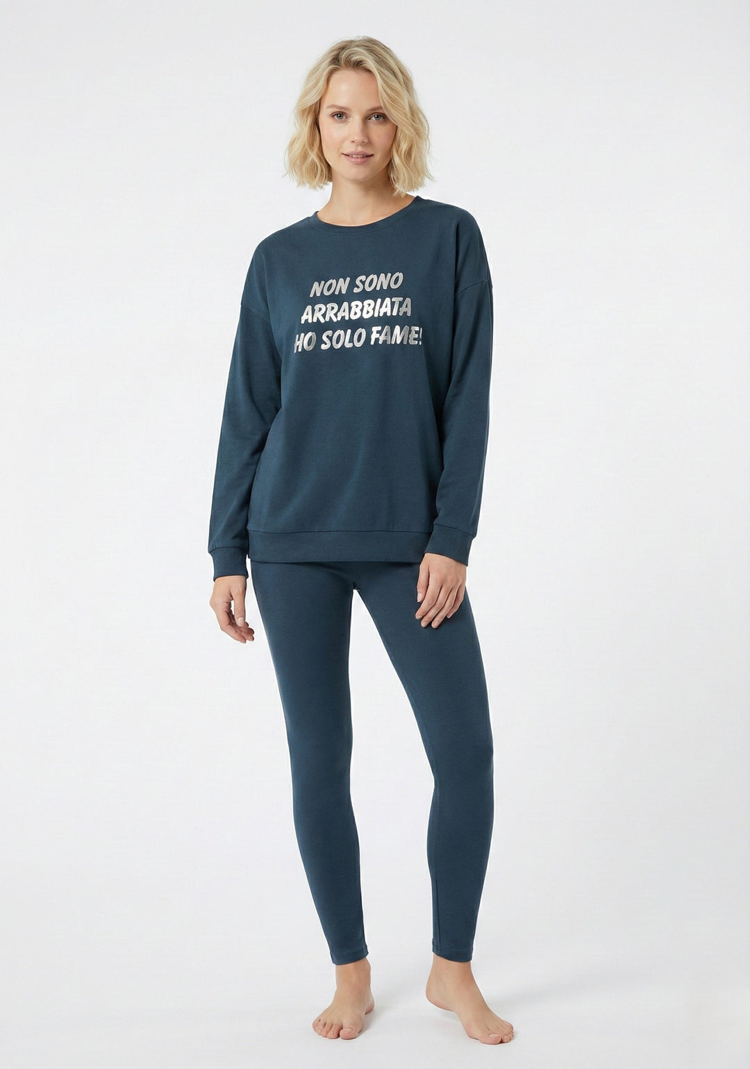 Maxitop con leggings in caldo cotone DARIA