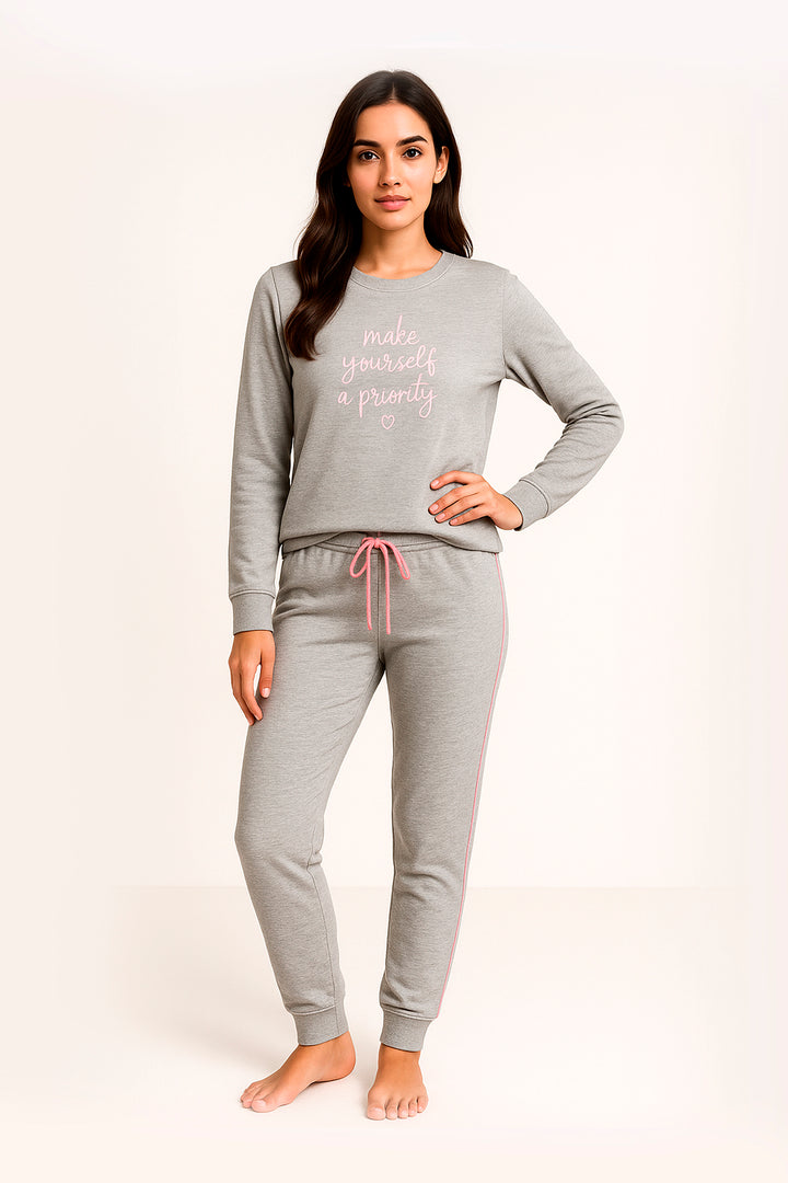 Pigiama   Calibrato Interlock Girocollo Paula