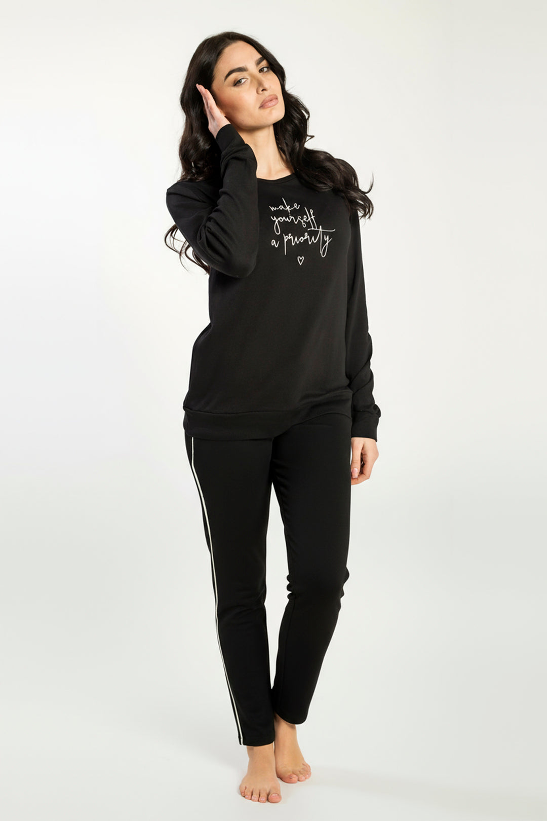 Pigiama   Calibrato Interlock Girocollo Paula