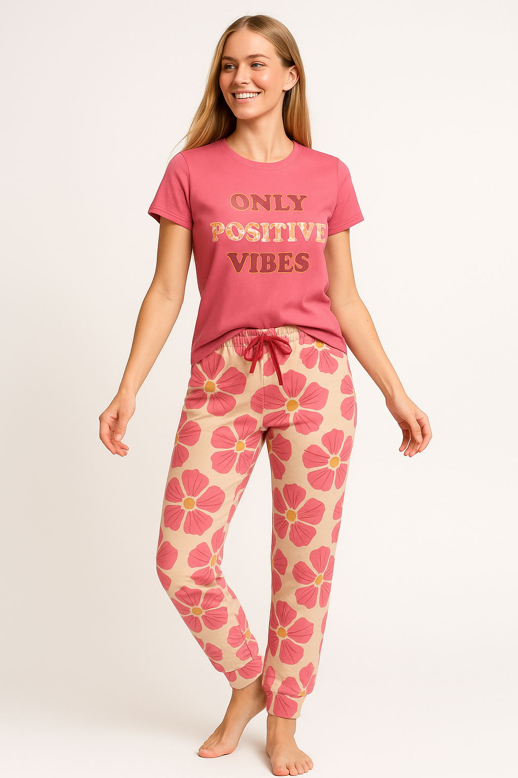PIGIAMA DONNA TRE PEZZI CALIBRATO HANA
