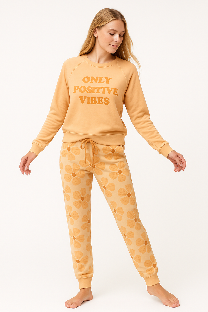 PIGIAMA DONNA MANICA LUNGA HANA