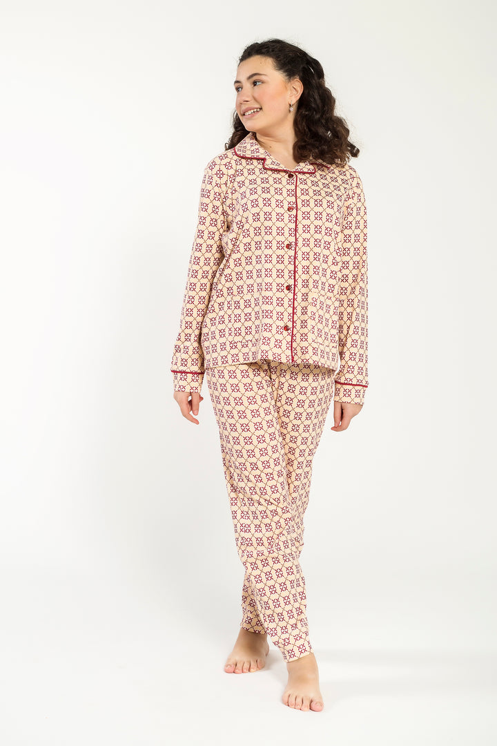 Pigiama Ragazza Interlock Lola Aperto