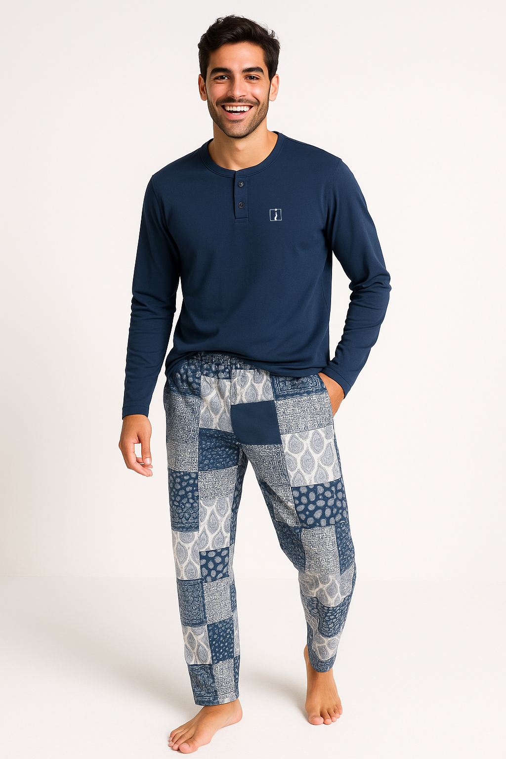 PIGIAMA UOMO MANICA LUNGA OLIVER