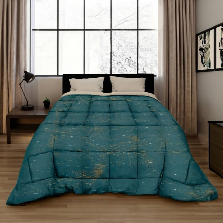 Trapunta Velvet Foil effetto Marmorizzato CARRARA 260X260