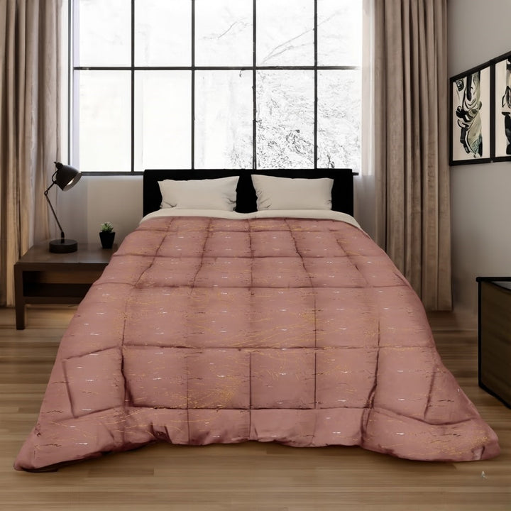 Trapunta Velvet Foil effetto Marmorizzato CARRARA 260X260