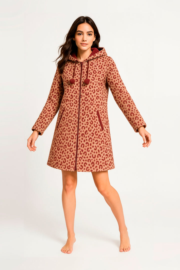 Vestaglia  Bimba Flannel C/Zip Soledad