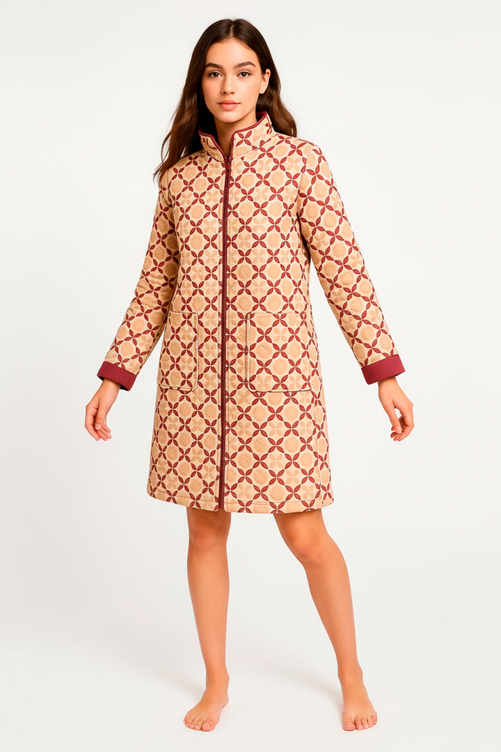 Vestaglia  Bimba Flannel C/Zip Lola