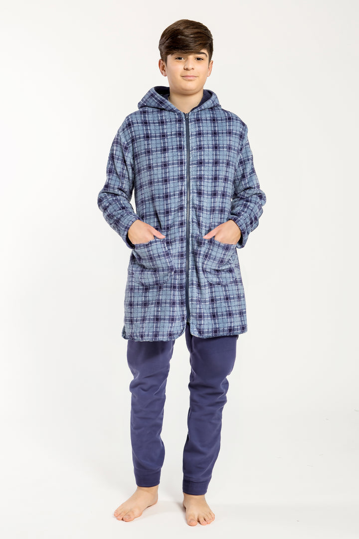 Vestaglia Bimbo Coral C/Zip Angel