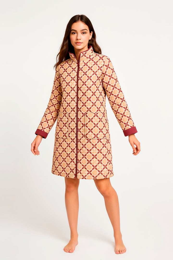 Vestaglia  Ragazza Flannel C/Zip Lola